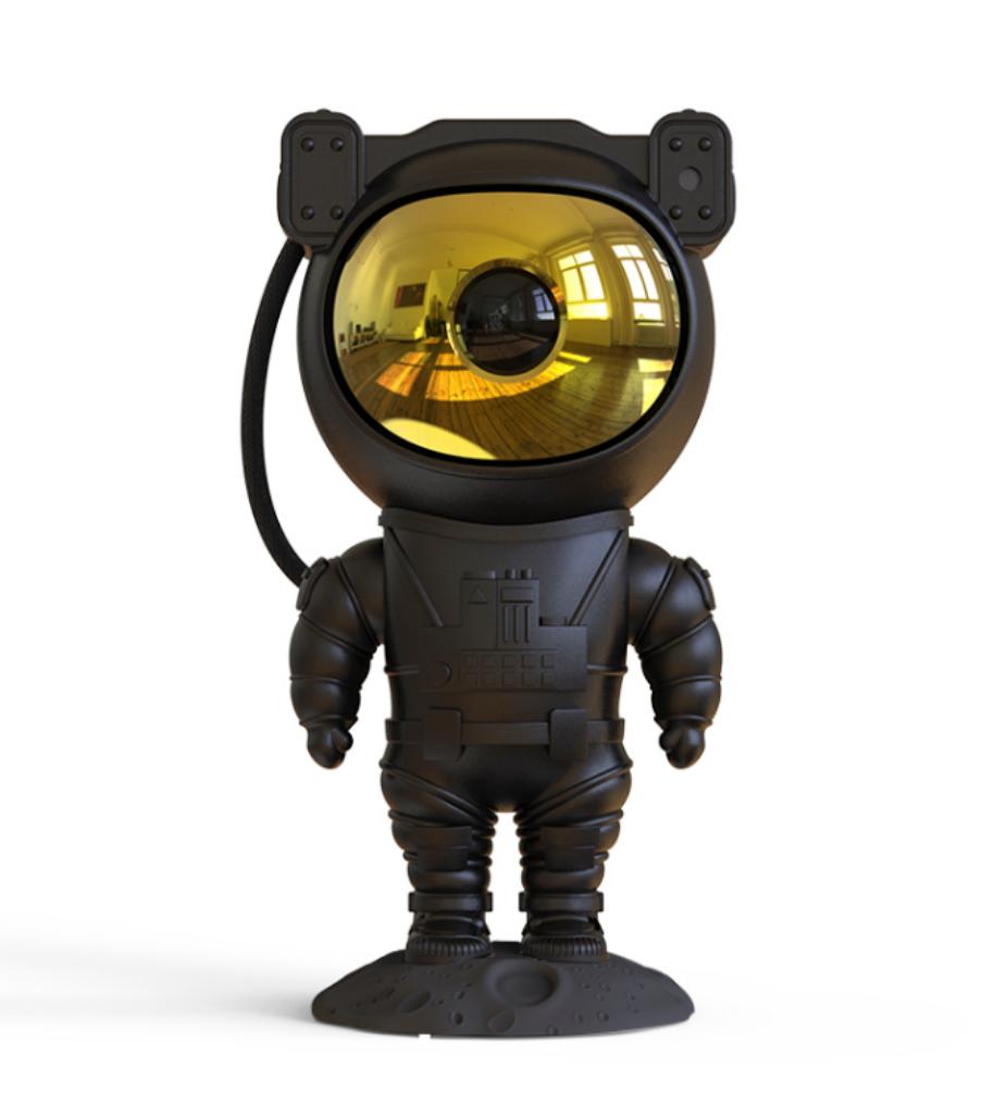 宇航员星空投影灯 (黑金插电款)